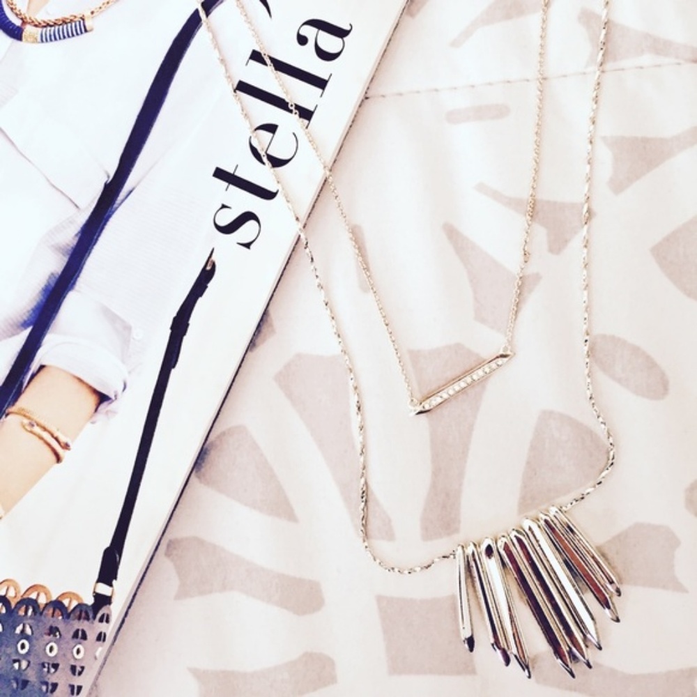 :: S&Drebel [ V-3-In-1 ] Cluster Layer Necklace - image 6